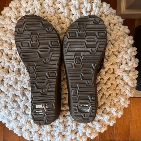 TEVA MUSH MANDALYN WEDGE SANDALS sz 8 - Picture 8 of 8